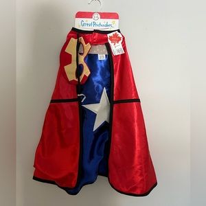Kids superhero dress up cap size 5-6